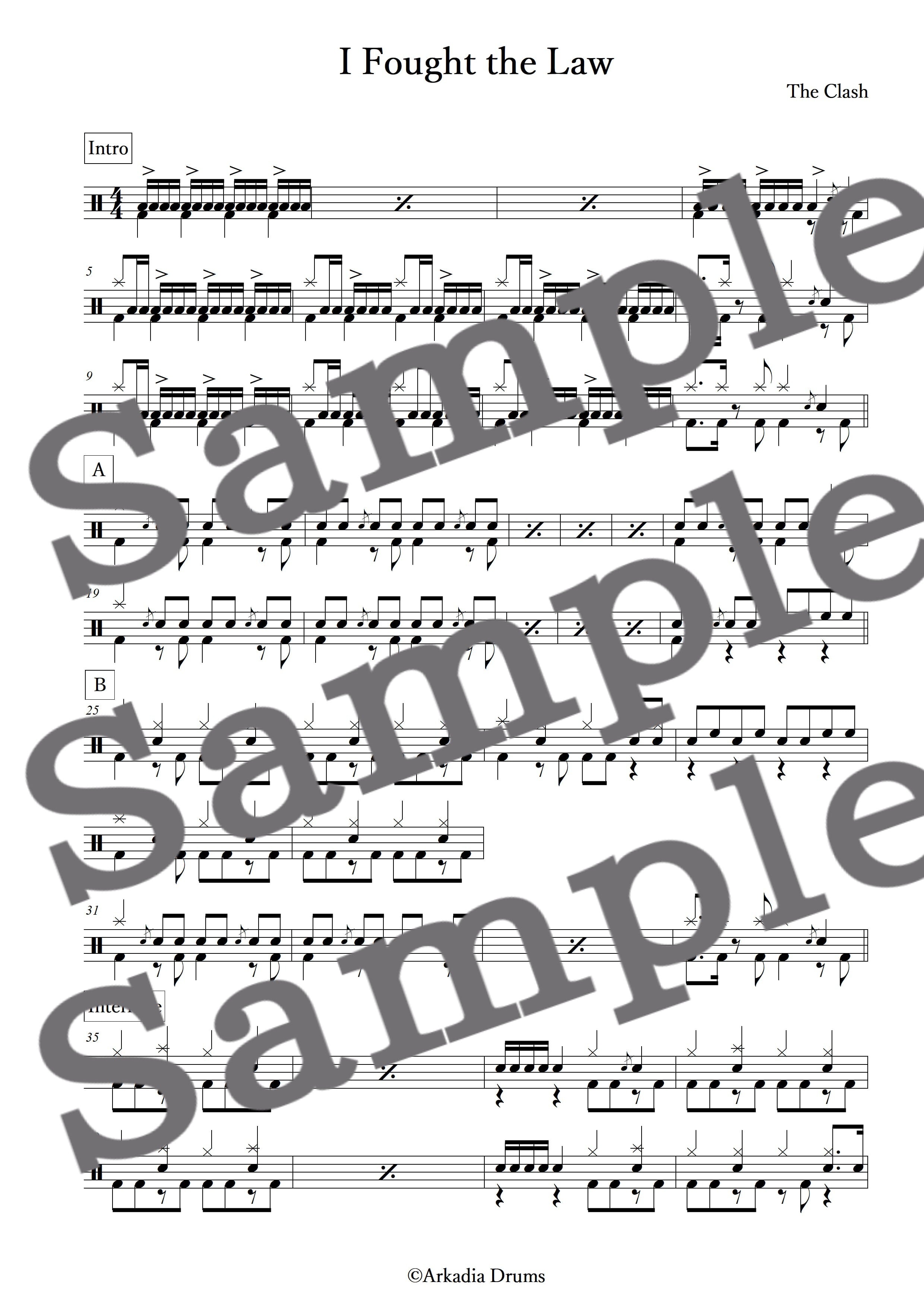 I Fought the Law(The Clash)