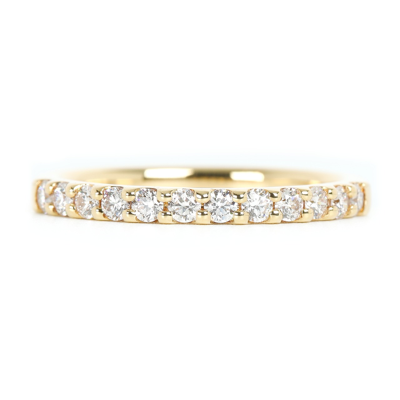 ダイヤモンド エタニティリング H&C K18 / 0.300ct