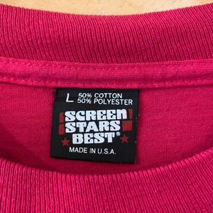 【SCREEN STARS】90s トライアスロン イベント Tシャツ USA製 バックプリント 企業