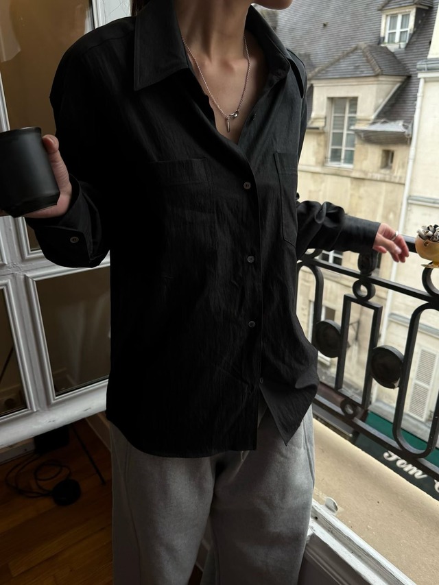 (予約) vegetable / Marven pocket shirt 2color