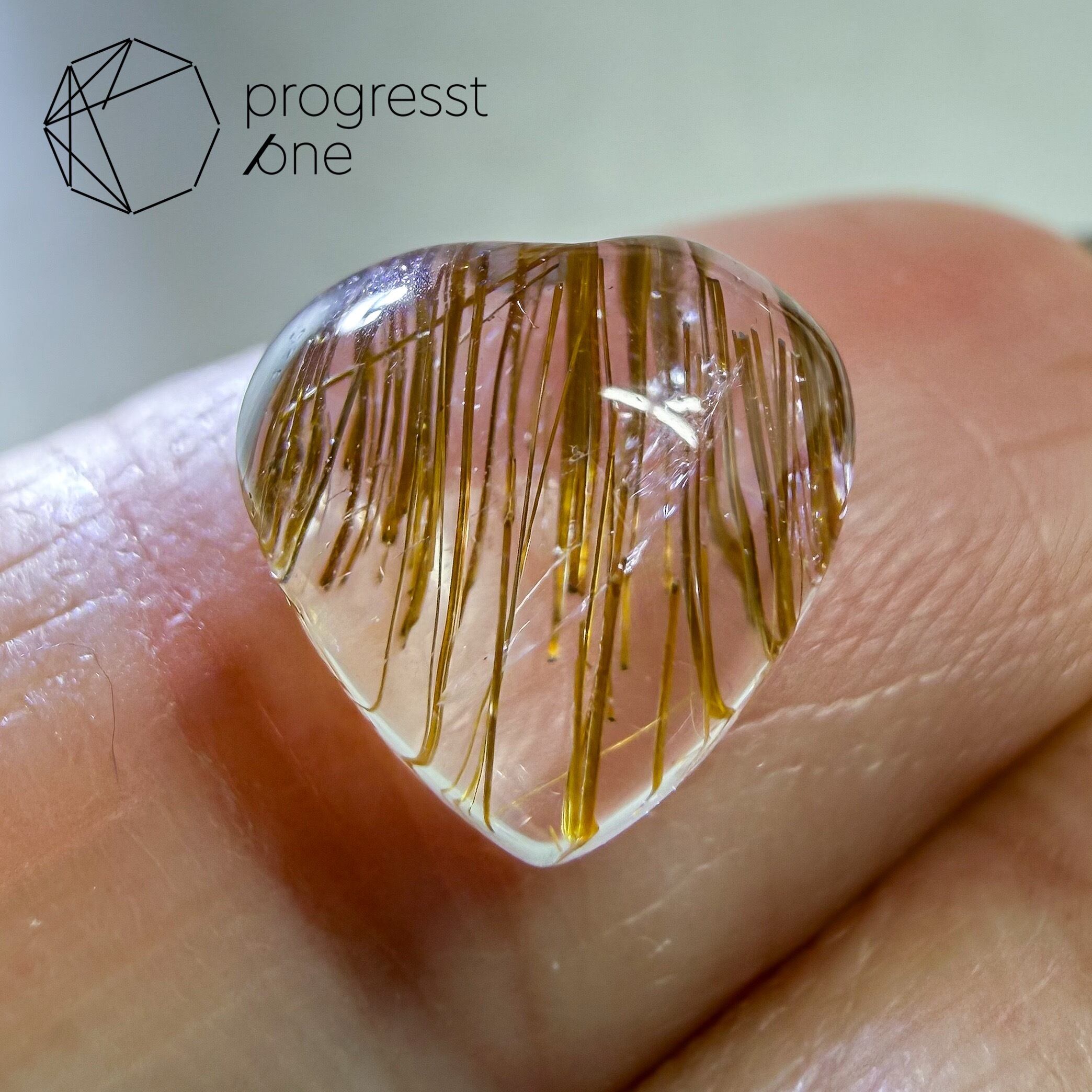 ルチルインクォーツ3.73ct | progresstone