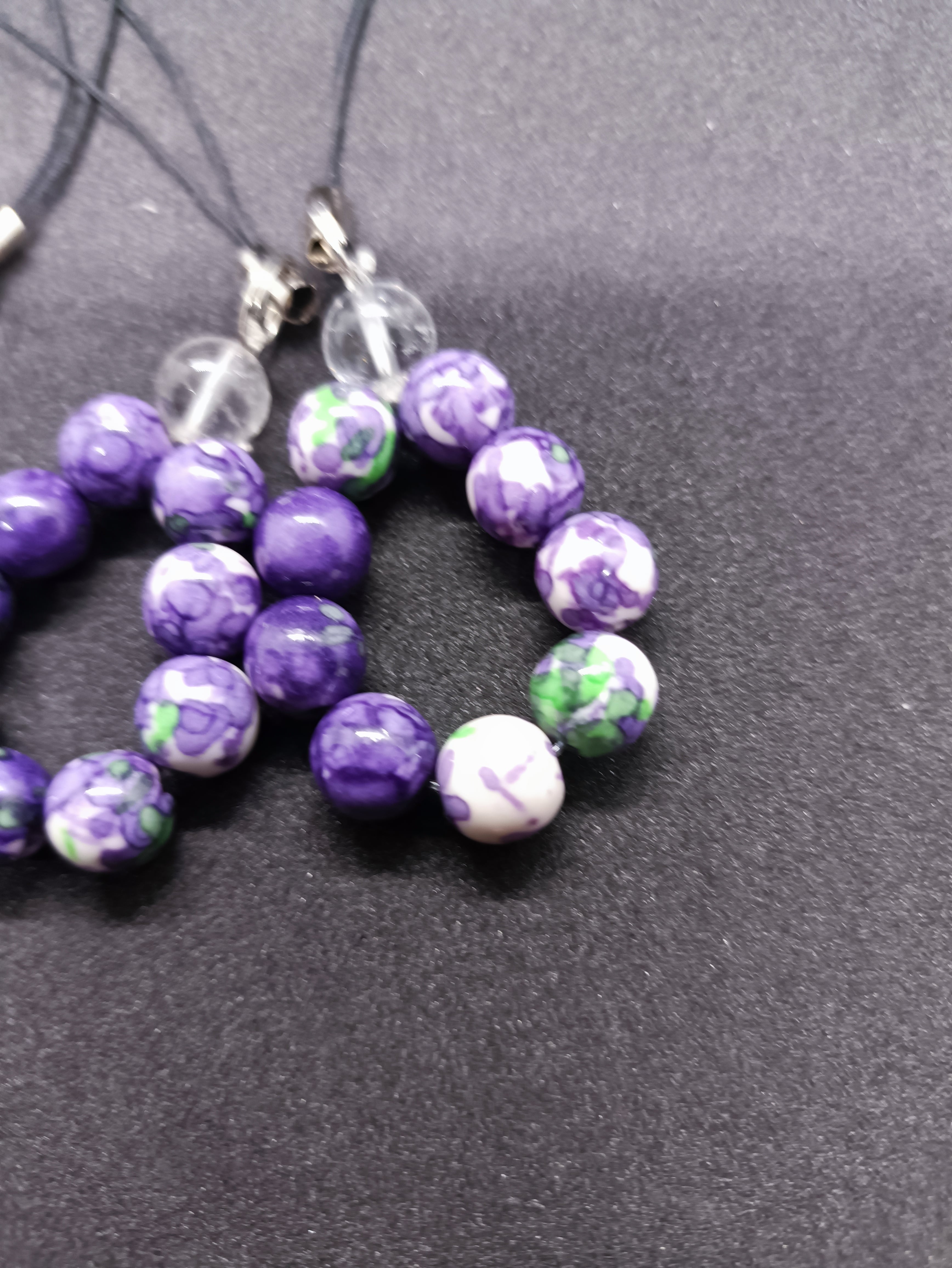 雨彩石 ストラップ 一個 | 大前工芸