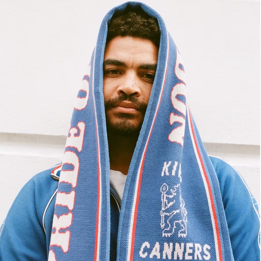 Chelsea X Nicholas Daley Scarf - Navy - Unisex 〔Brand new