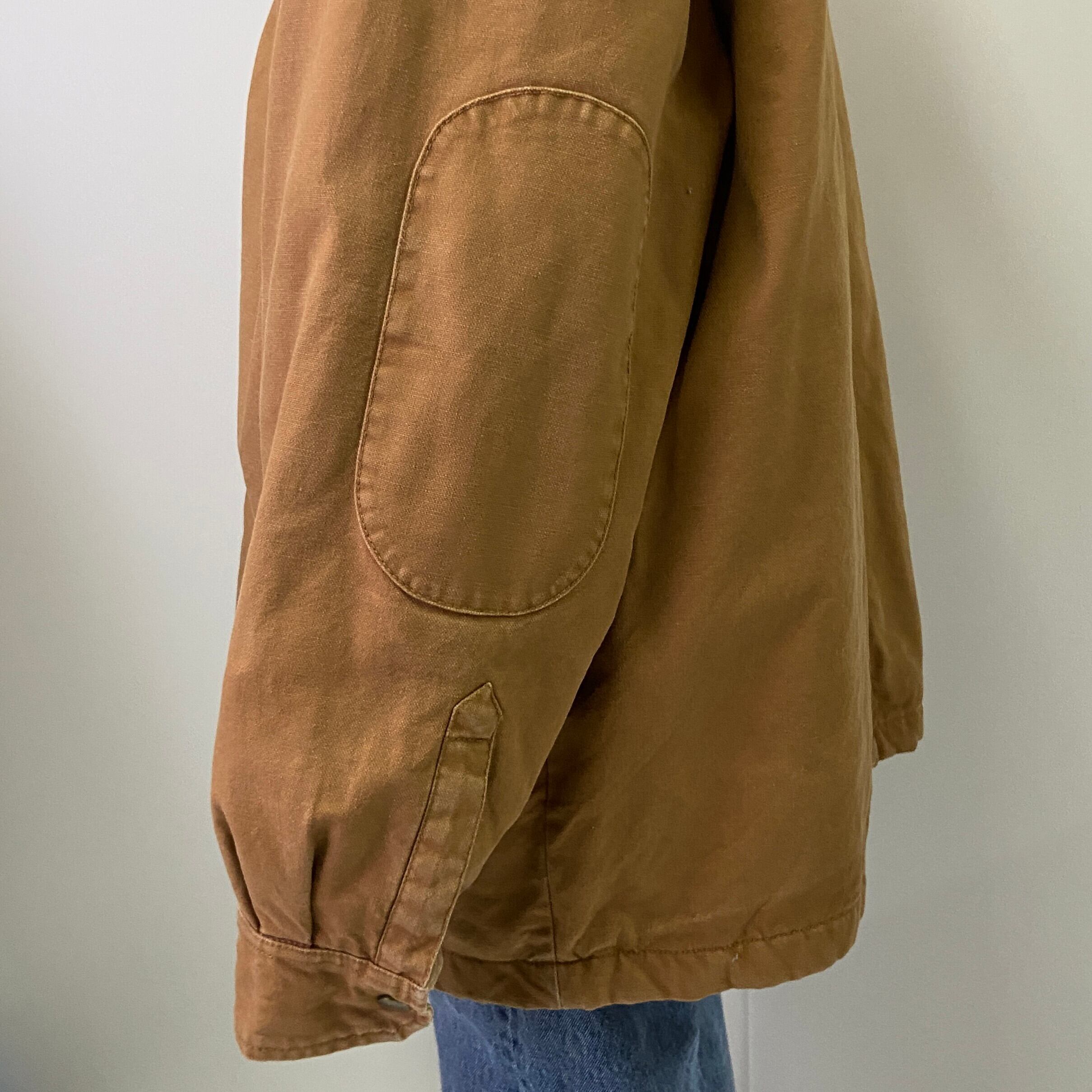 ビッグサイズ Dickies ディッキーズ ダック地 フード付き フェイク