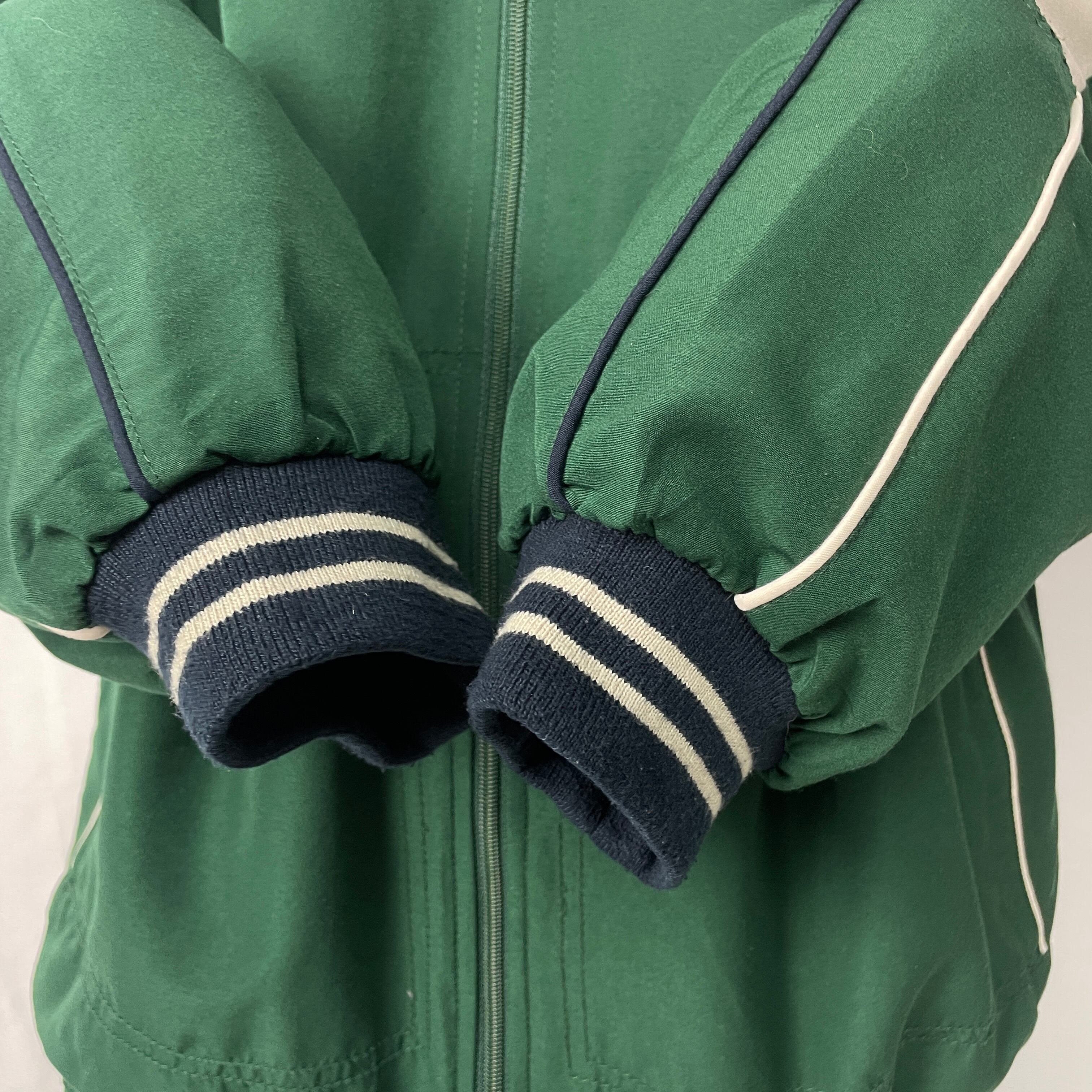 00年代 Reebok リーボック ロゴ刺繍 ポリエステル トラックジャケット