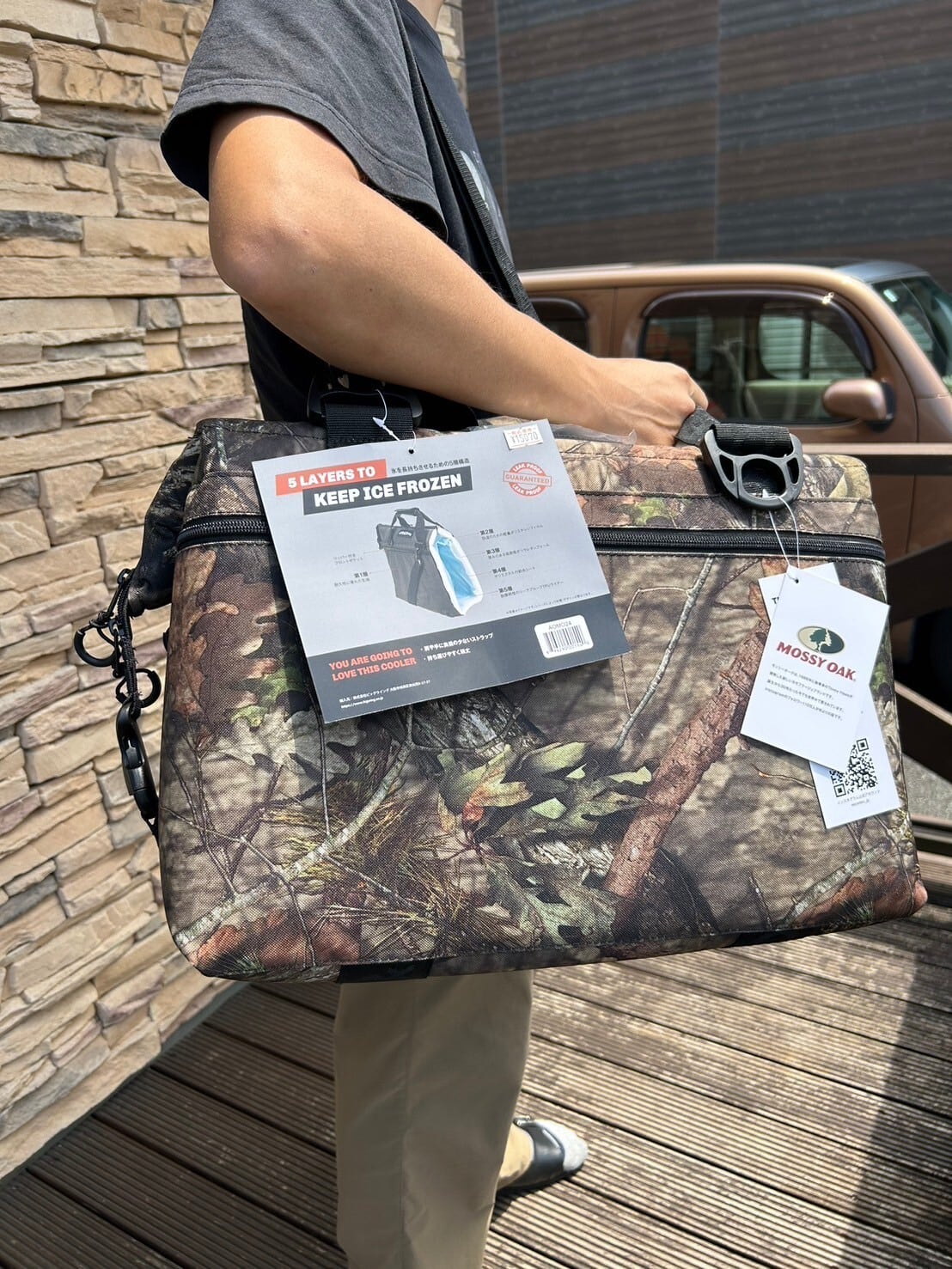 【AO Coolers】(エーオークーラーズ) 24パック キャンバス ソフトクーラー ブレイクアップ