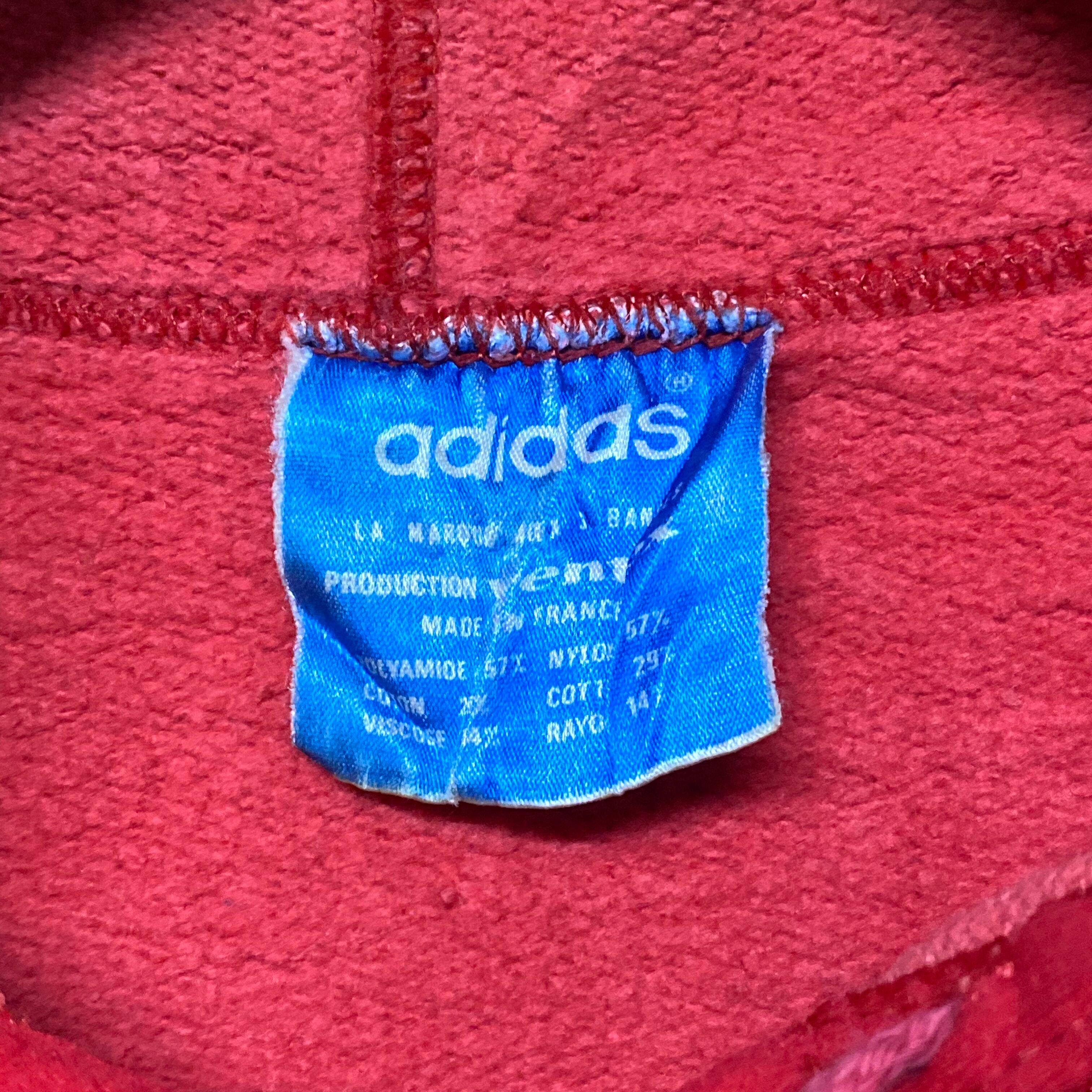 希少 美品 70年代 フランス製 VENTEX社製 adidas アディダス