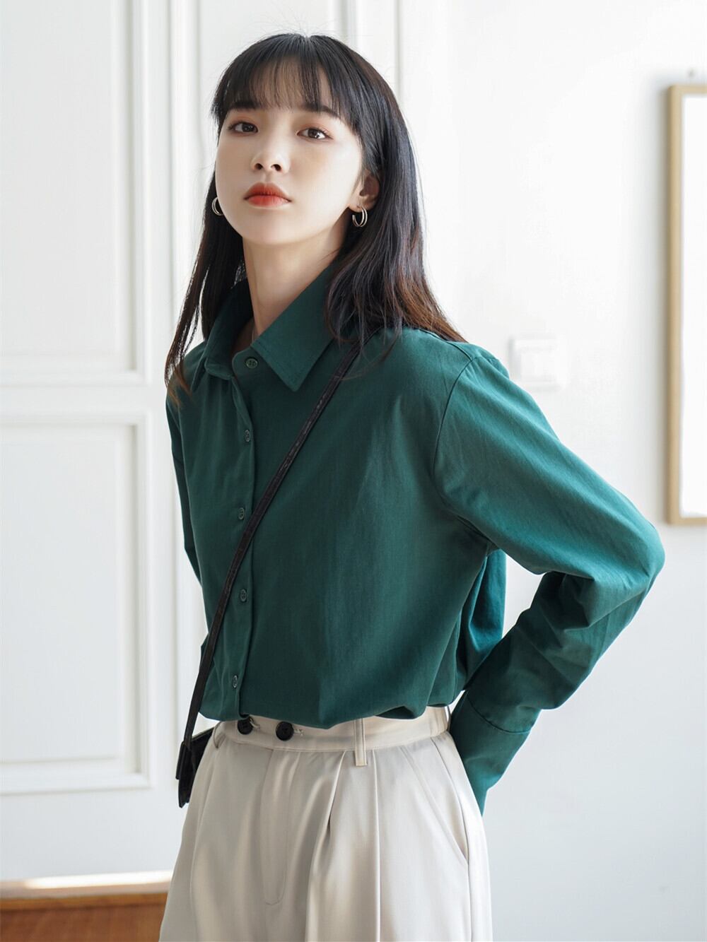 23区　長袖　グリーンイエロー系　トップス　新品未使用タグ付き 楽天市場】Tシャツ 長袖 カットソー レディース インナー ロンT