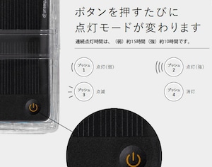 CARRY THE SUN Small キャリーザサン ソーラー パフ モデル チェンジ 商品 折りたたみ LED ランタン 太陽光充電