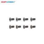 ◆OMP M4 皿六角穴付きねじ M2.5x6mm　OSHM4113  ※ネオヘリでM4を購入された方のみ購入可※