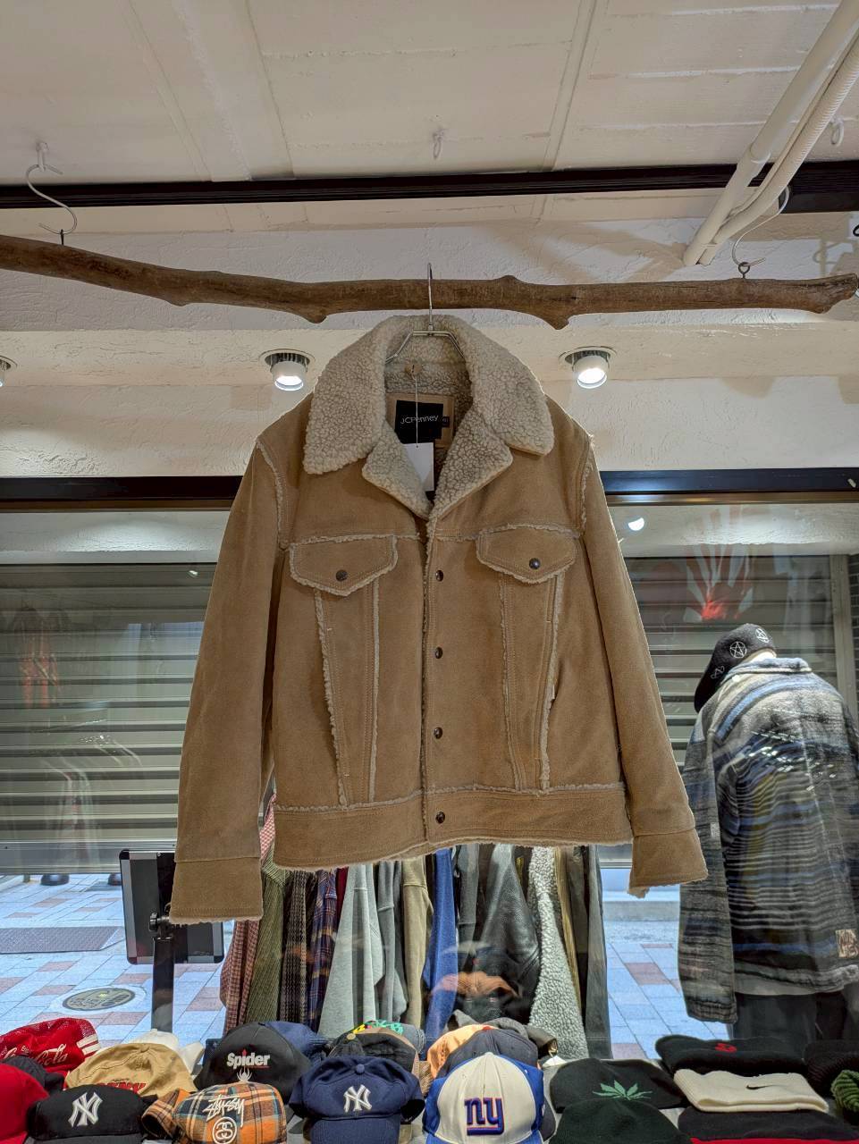 00s KATHARINE HAMNETT lamb leather wzip single riders jacket/00