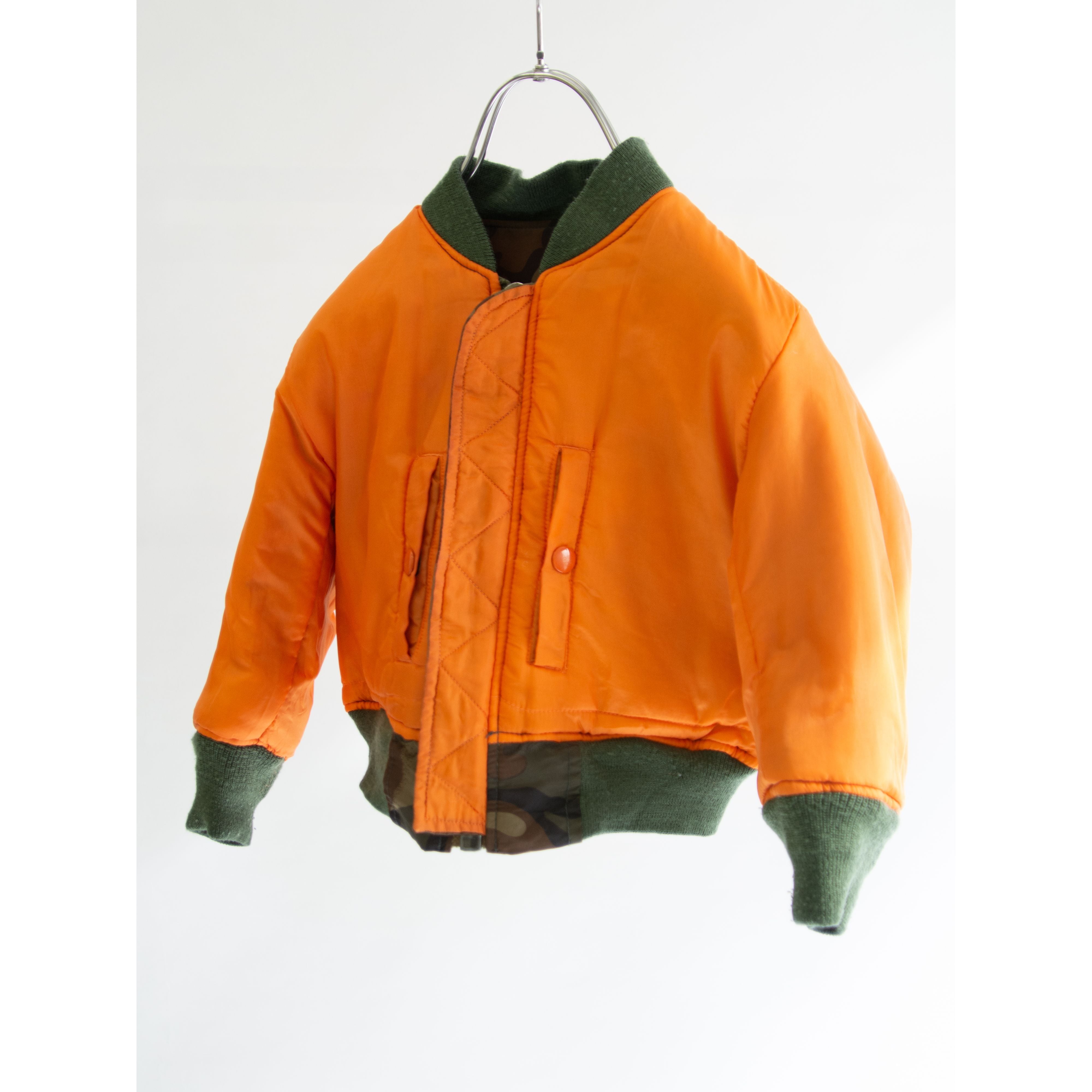 【MA-1】Kid's flyers jacket x-small(キッズ MA-1 リバーシブルフライトジャケット )11d
