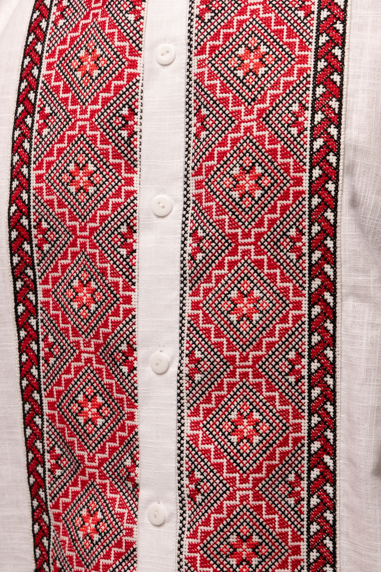 ウクライナ刺繍ヴィシヴァンカ　手刺繍　Lサイズ　メンズ - 9
