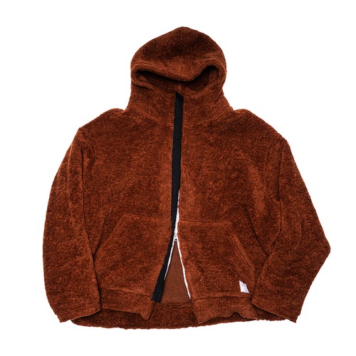 22aw EFFECTEN(エフェクテン) / boa full zip over hoodie