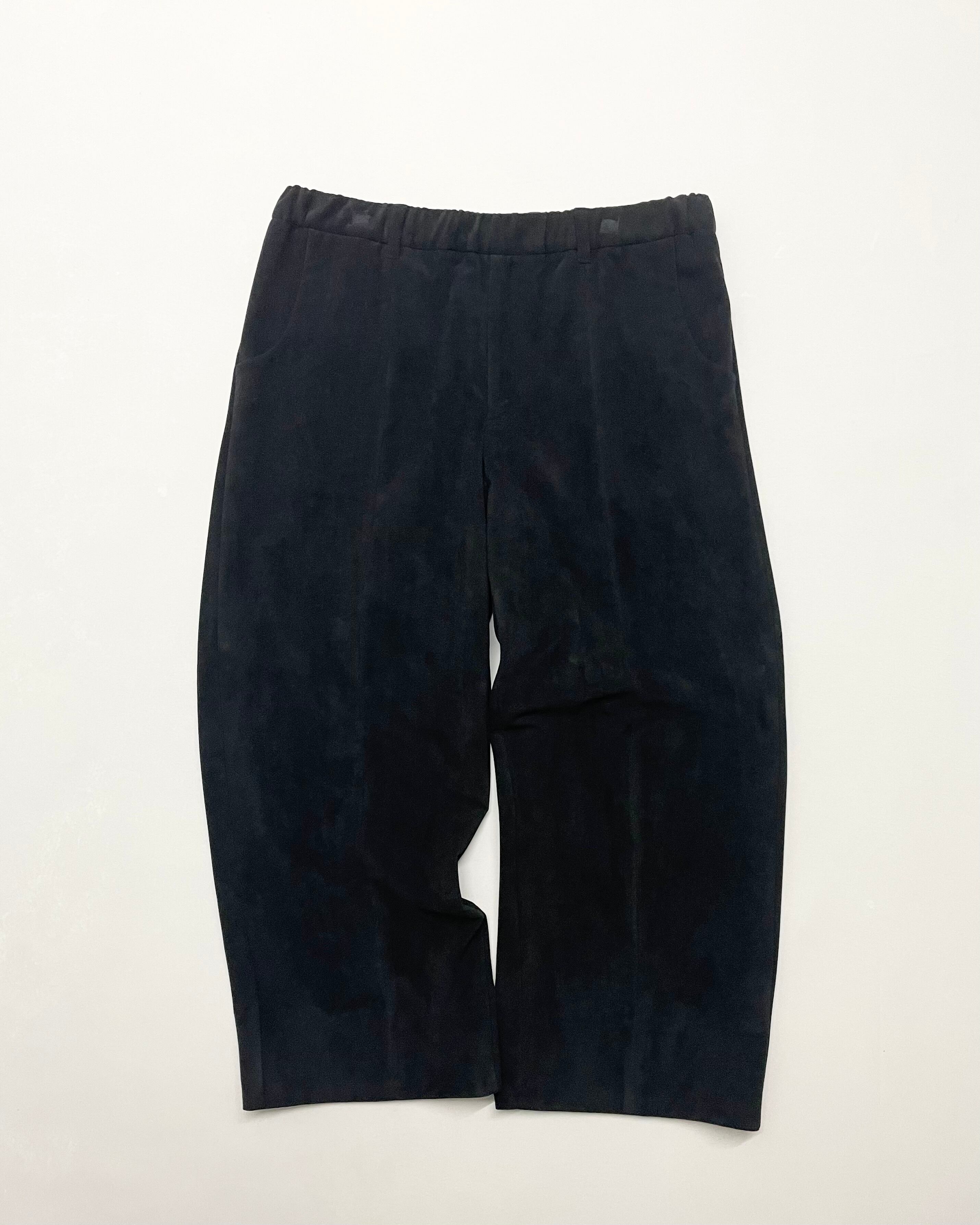 GIORGIO ARMANI Velor Wide Pants