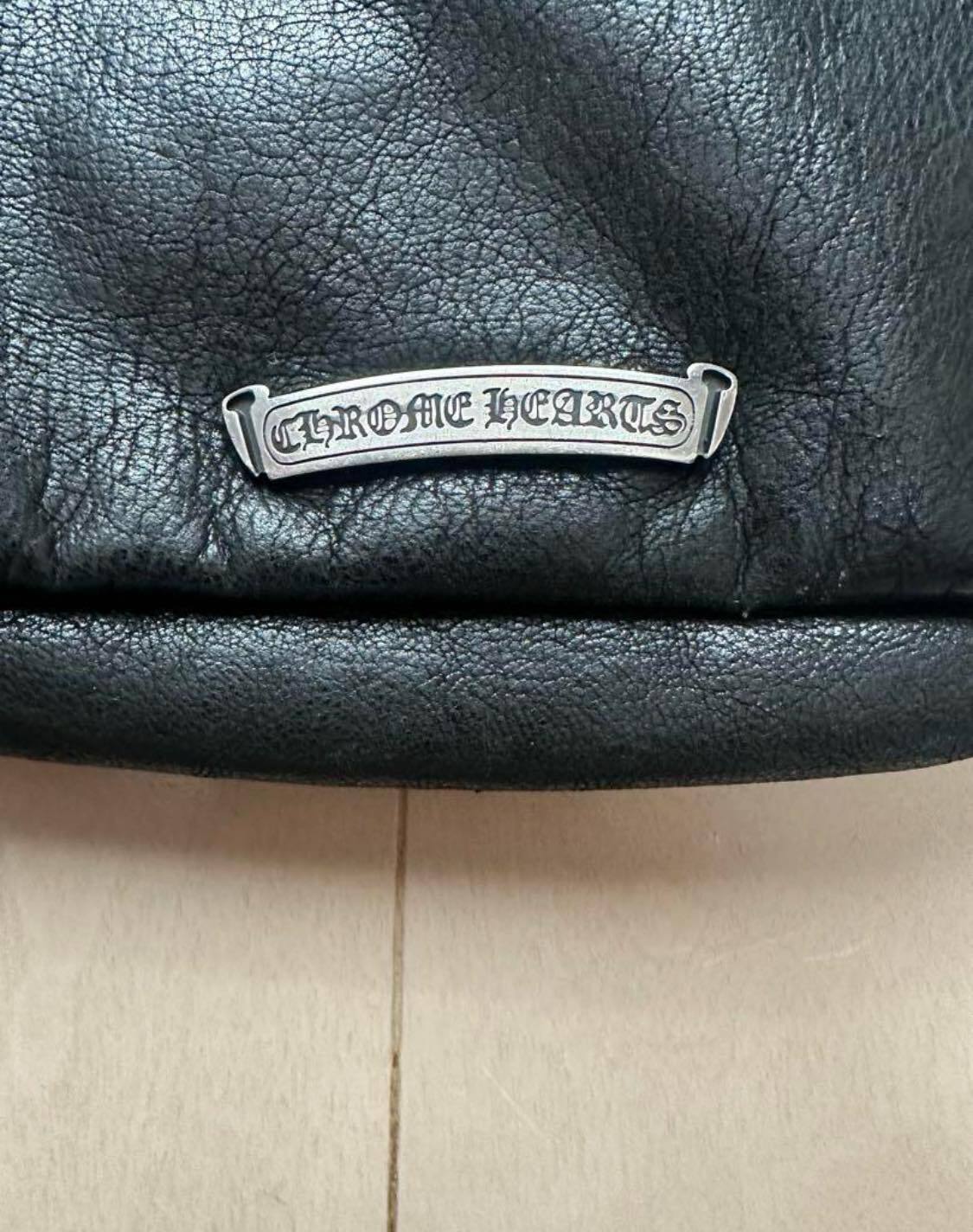 CHROME HEARTS クロムハーツ ジップトップ ショルダーバッグ