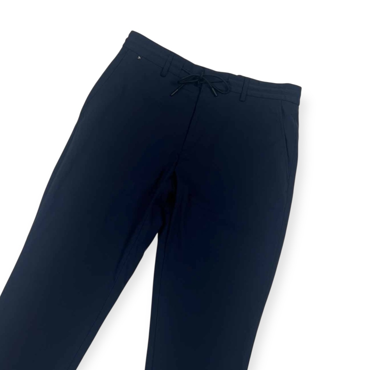 BOSS ボス ナイロン ストレッチ クロップド丈 パンツ IT 50/ネイビー メンズ