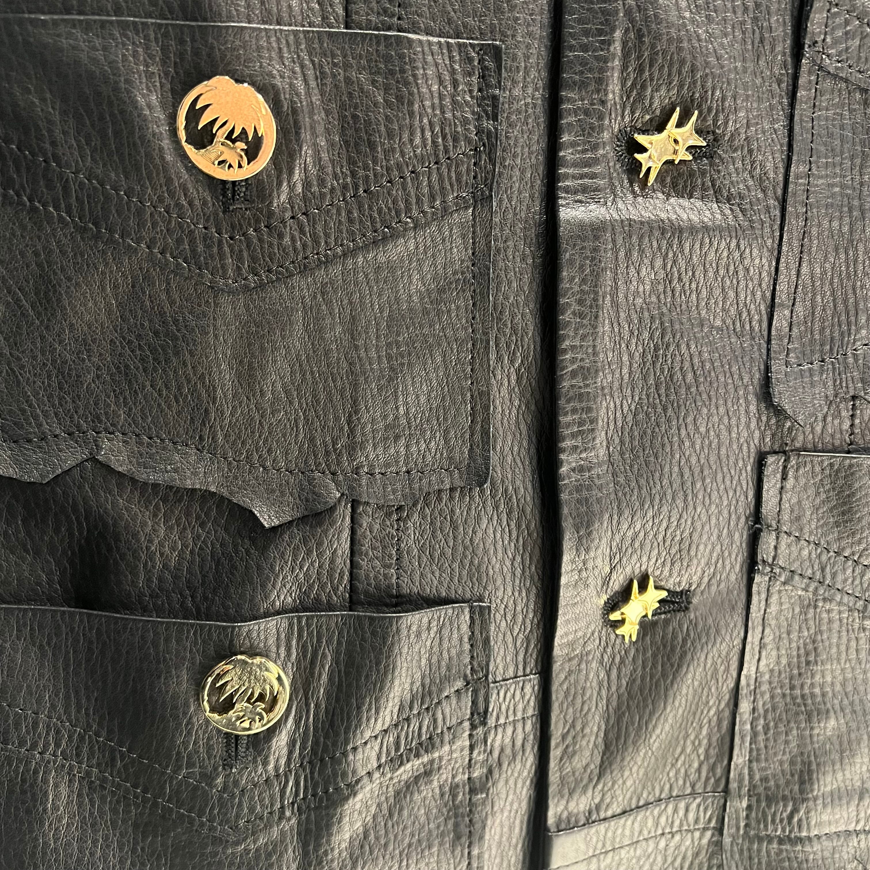 BED j.w. FORD ベッドフォード 23SS レザージャケット 23SS-B-JM07 ブラック SIZE0 【表参道t04】 | ブランド古着brooch powered by BASE