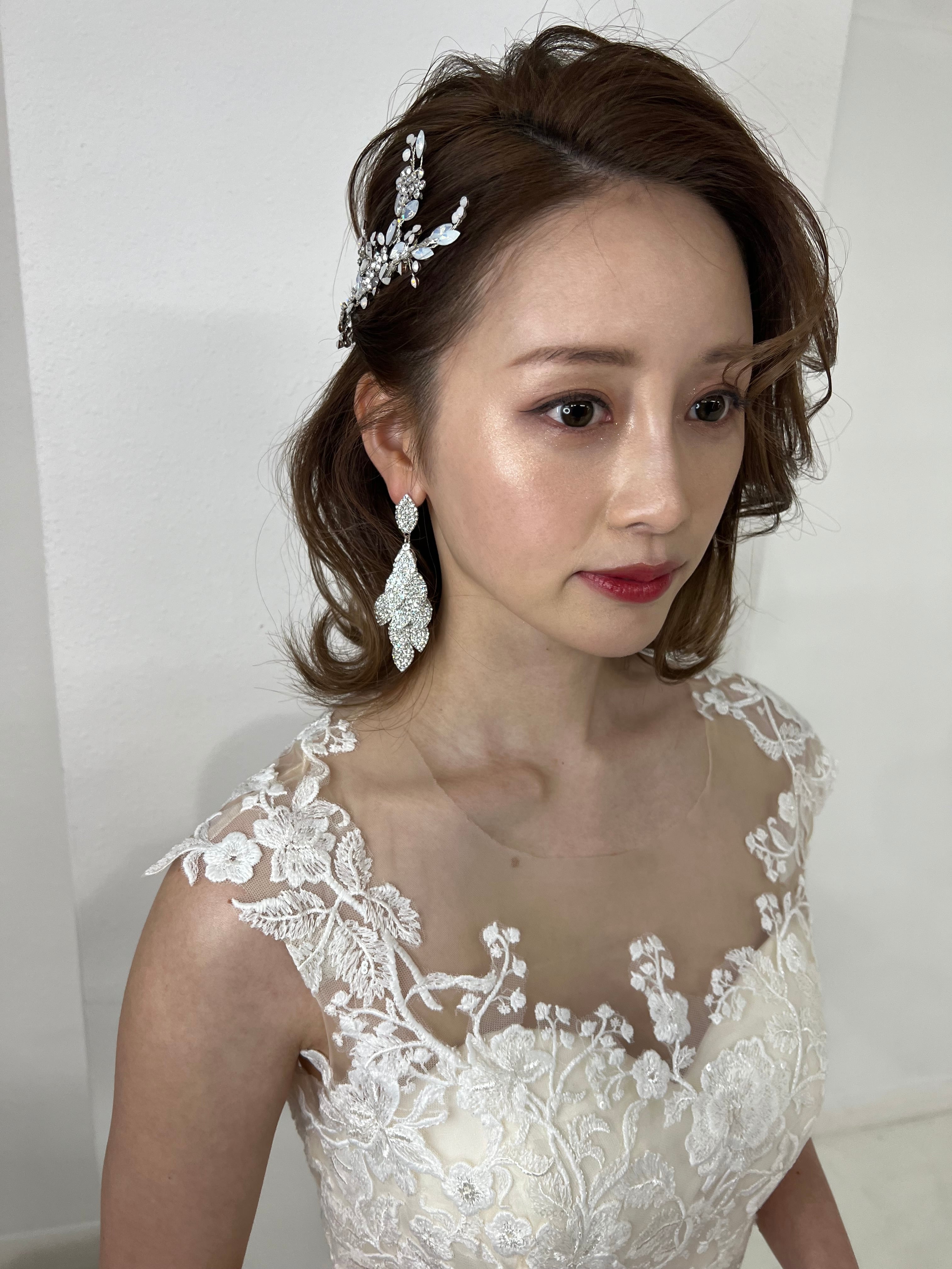 CP-09】ブライダル ピアス（ silver / gold ） | BRIDE ME