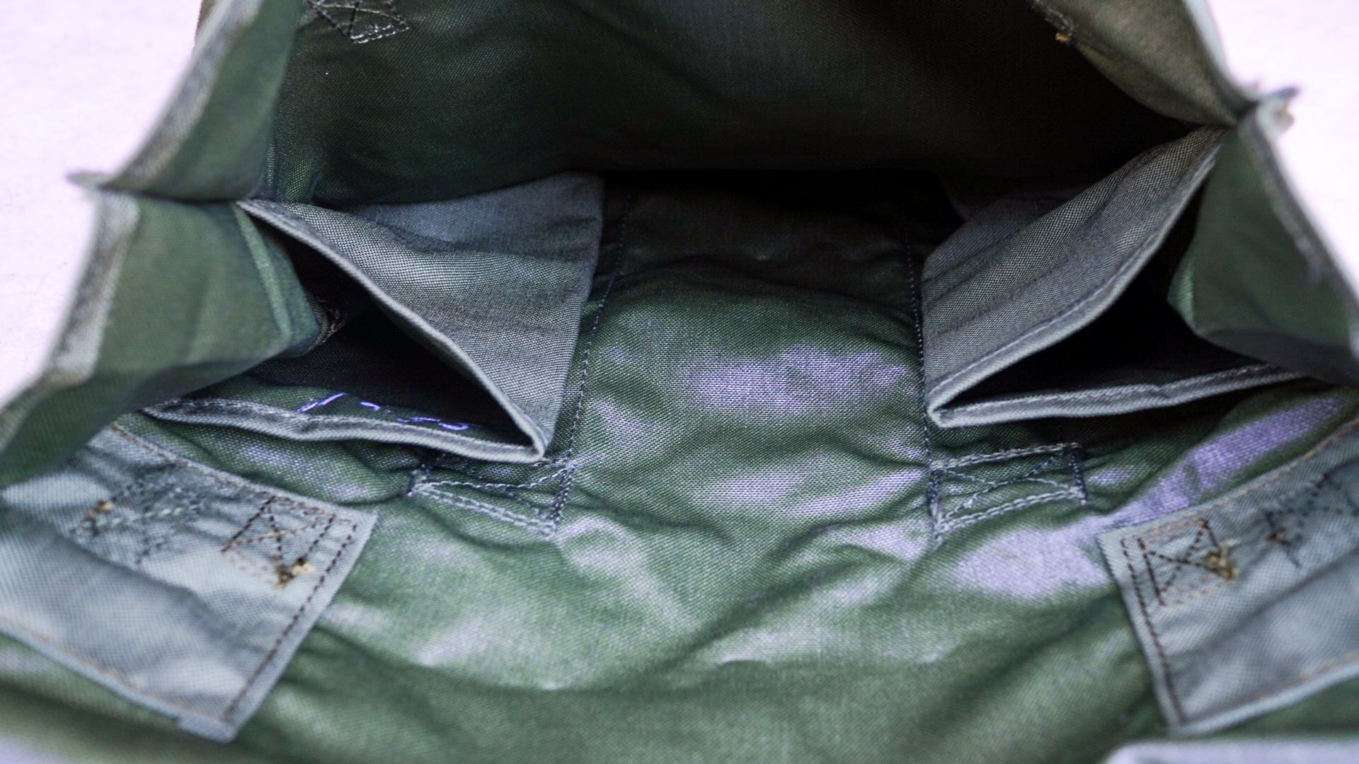 DEADSTOCK / 2011】アメリカ軍 テント リペア キット バッグ 《デッド