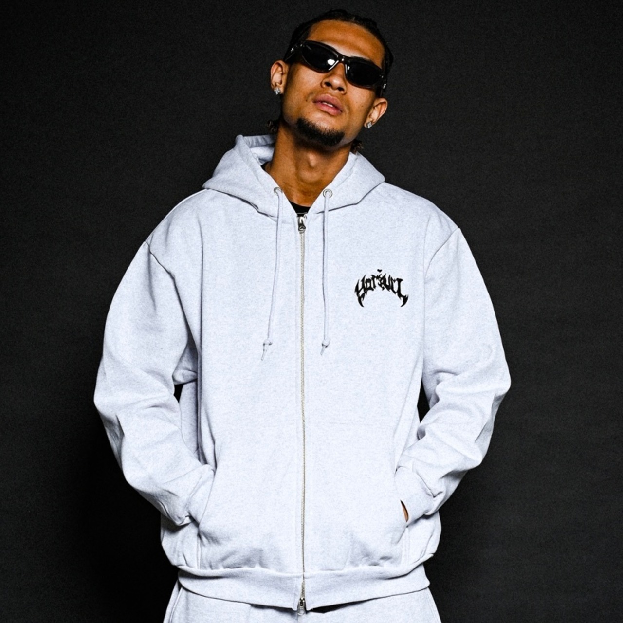 OG LOGO HEAVYWEIGHT ZIP HOODIE