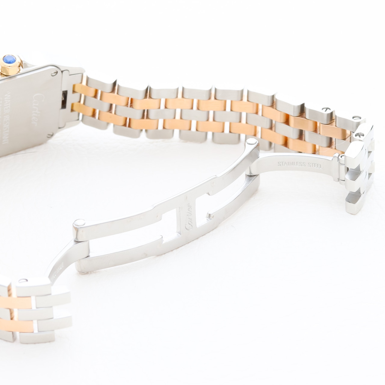 カルティエ サントスドゥモワゼル SM ピンクシェル PGコンビ