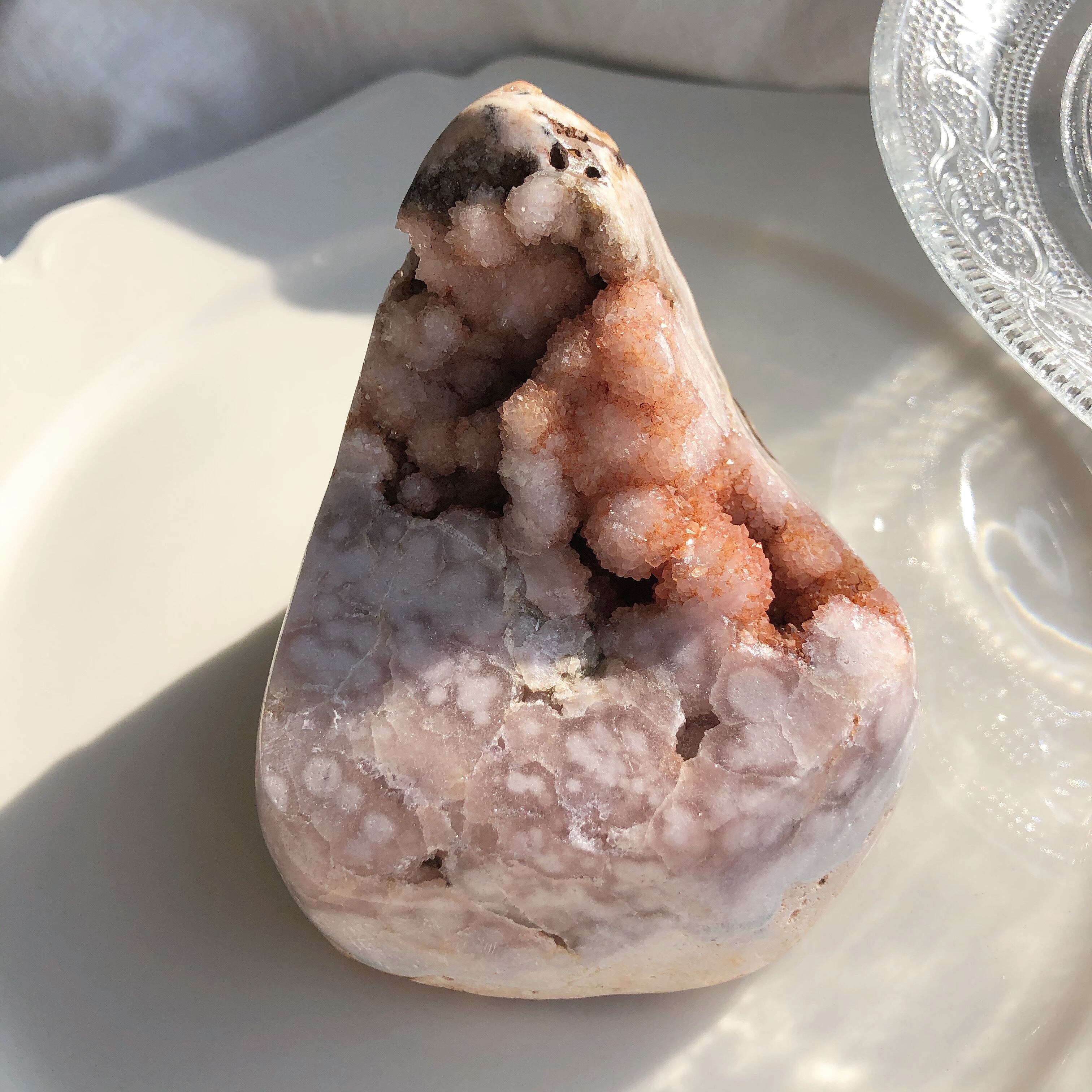 ピンクアメジスト フリーフォーム F 〈天然石・鉱物・パワーストーン