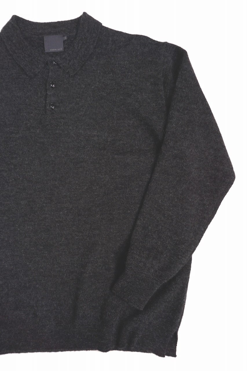 Alpaca Wool Smooth Knitted Polo