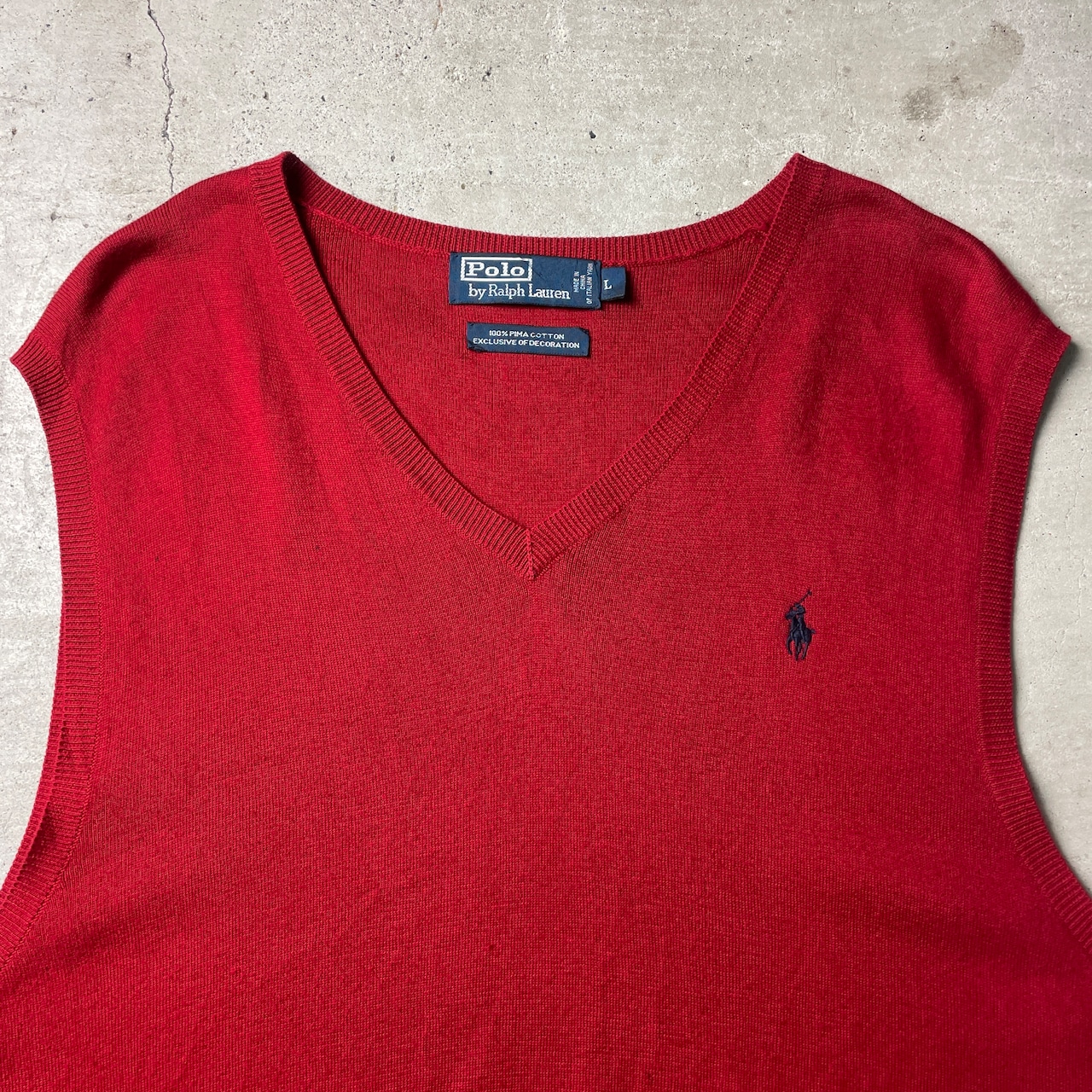 Polo by Ralph Lauren ポロバイラルフローレン ピマコットンニット 