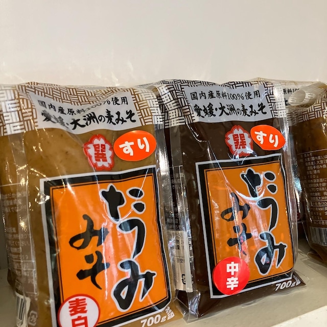 〈再入荷〉梶田商店　たつみ　麦みそ（すりつぶし）