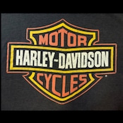 【Harley Davidson】ハーレーダビッドソン  vintage Tシャツ（ブラック）/ 90’s / XL相当