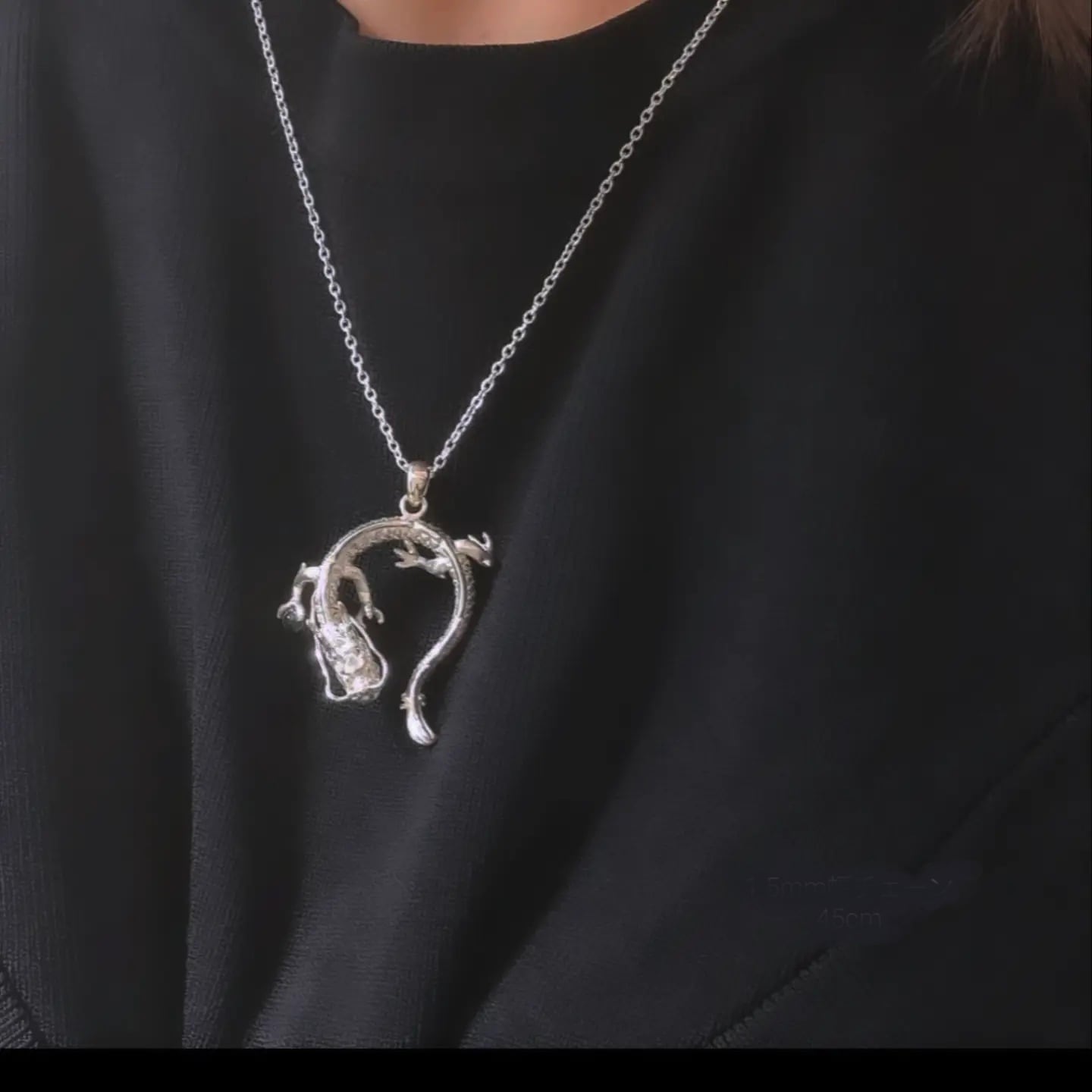 昇り龍/ 降り龍 ペンダントトップ】 龍 龍ネックレス 龍アクセサリー