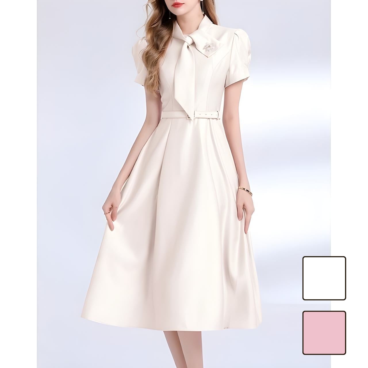 セレーヌグレースワンピース 2color L1559