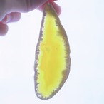 Sicilian Lemon 02 - アゲートヒーリングチャイム / Agate Sun Catcher Wind Chime 321