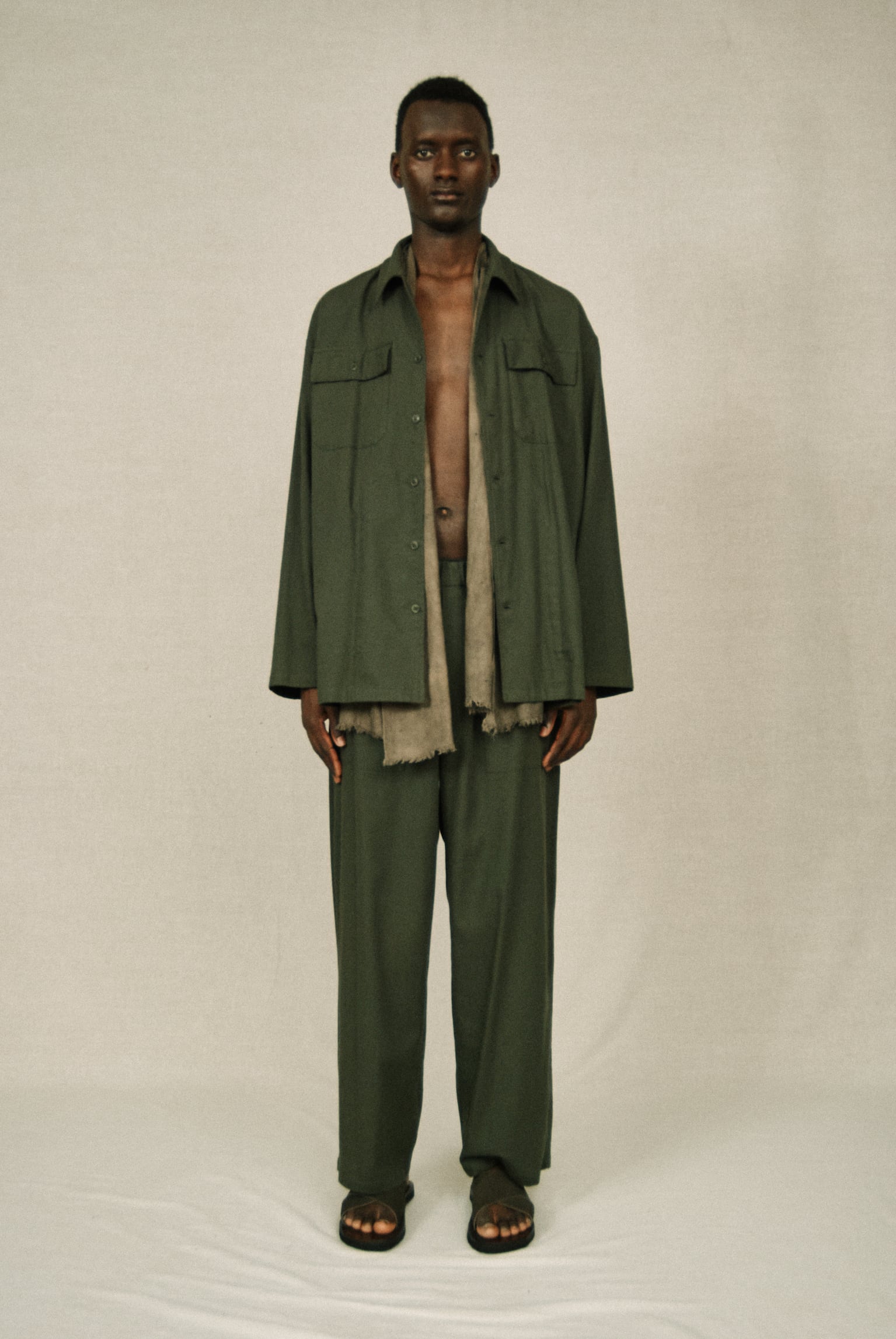 YOKO SAKAMOTO / UTILITY EASY PANTS / YS - 26SS - 46 | POETRY