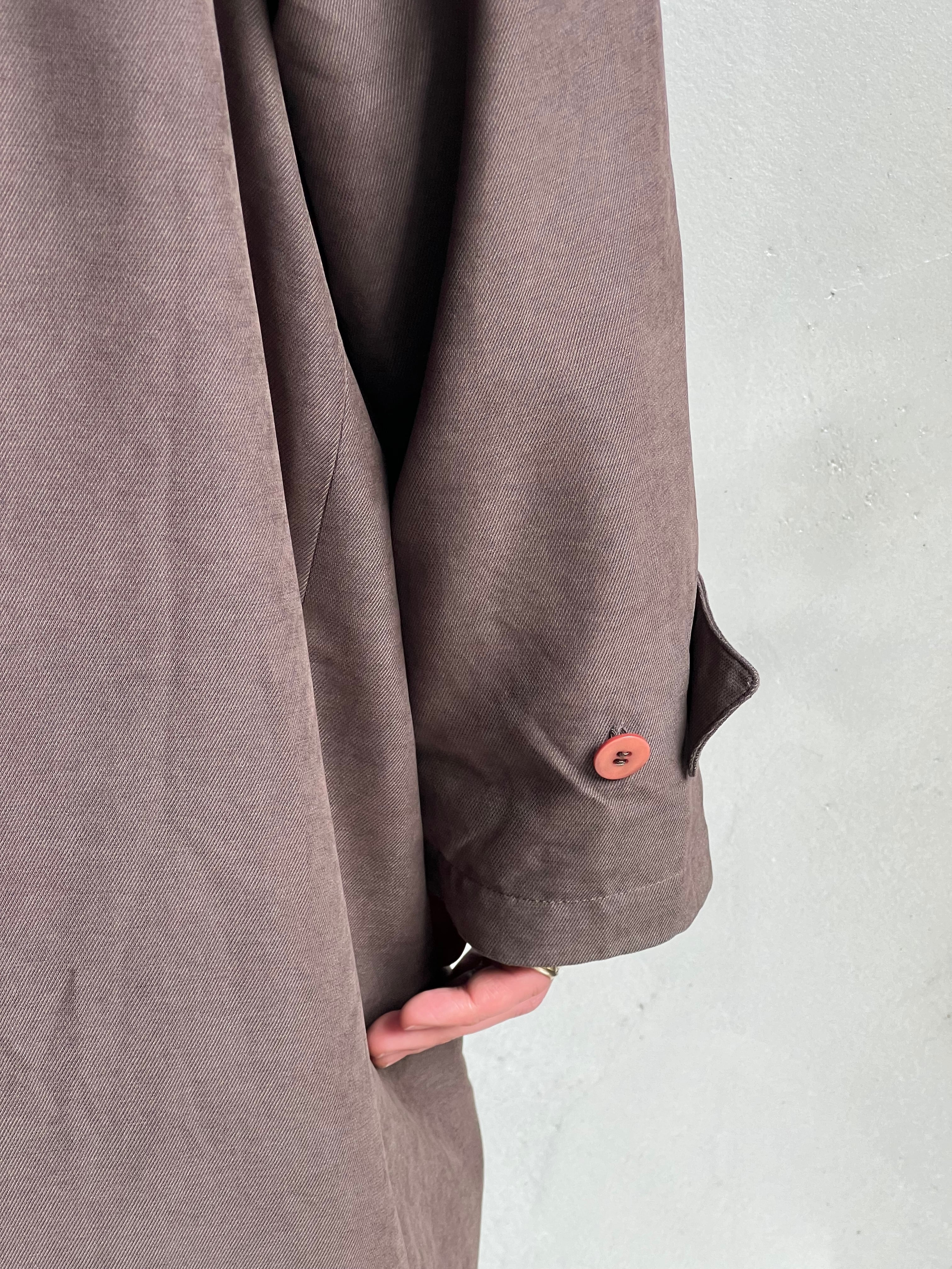 80's オーバーサイズステンカラーコート | TUNAGI JAPAN