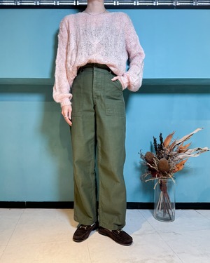 Used Sheer Mohair Knit (Pink)