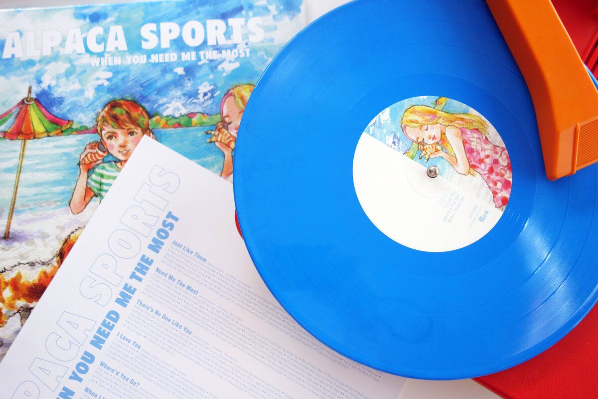 Alpaca Sports / When you need me the most（1000 Ltd 10inch）