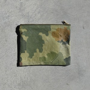 Handmade Pouch / -1960s Mitchel Pattern  Fabric