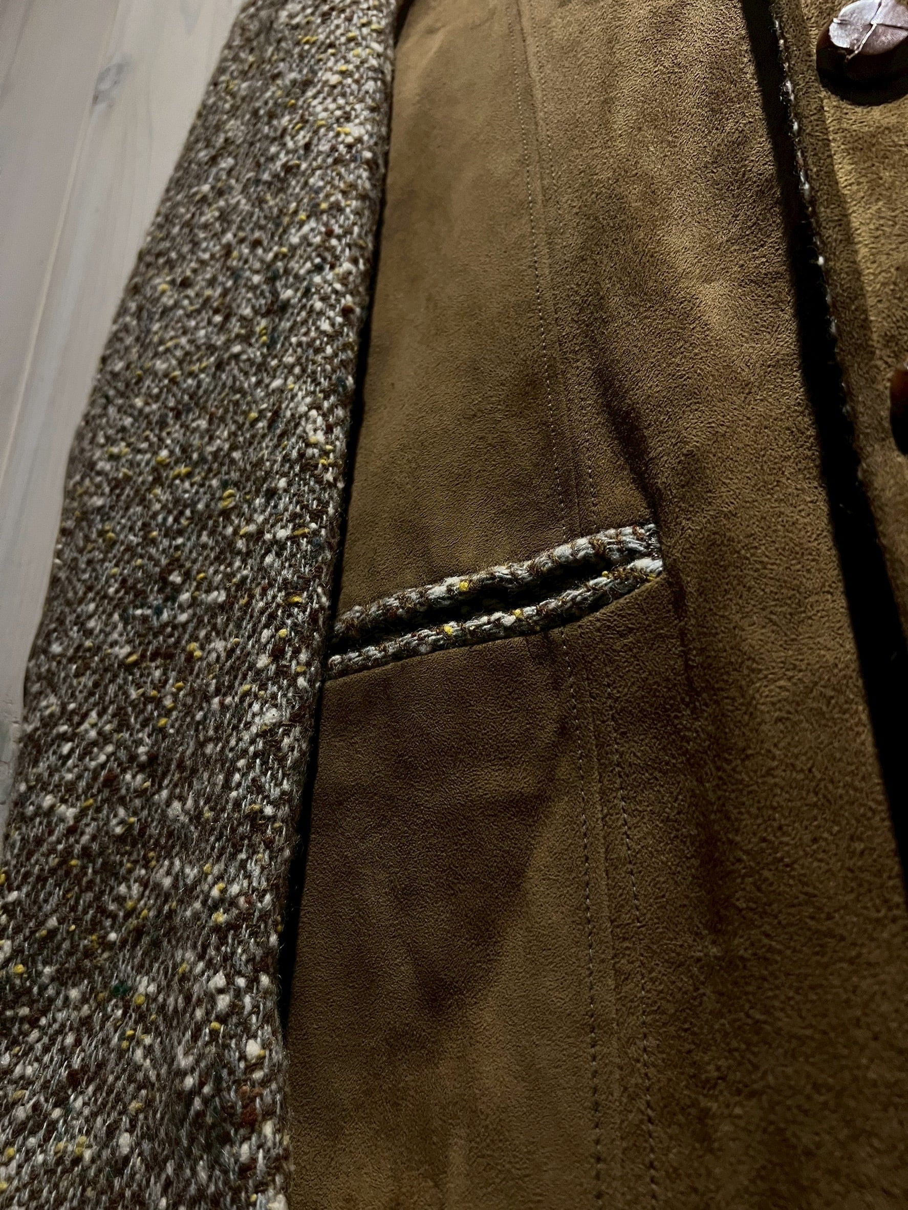 a.k.a.C.a.k.a vintage】60's〜70's Suede Leather Switching Vintage