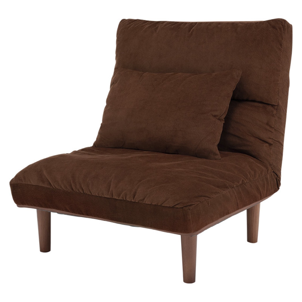 ワイド座面 リクライニングソファ