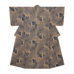 竺仙　奥州小紋　乱菊の模様　浴衣【中古】