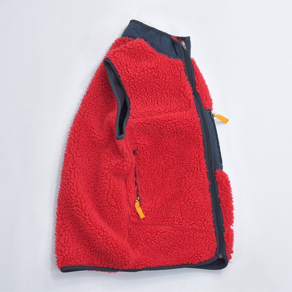 ビンテージ　Patagonia フリースボアベスト レッド 中古・古着通販】Patagonia (パタゴニア) フリースベスト レッド