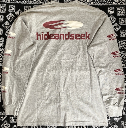 ロングスリーブTシャツ / HIDEANDSEEK(ハイドアンドシーク) / CIRCLE LOGO L/S TEE(H-GRY)(HT-091026)