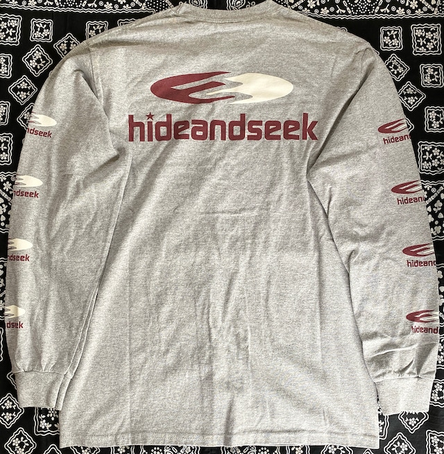 ロングスリーブTシャツ / HIDEANDSEEK(ハイドアンドシーク) / CIRCLE LOGO L/S TEE(H-GRY)(HT-091026)