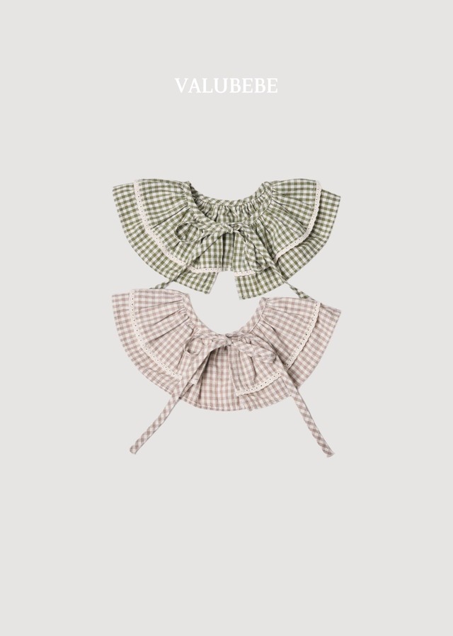 【取寄】valubebe|frill collar cape|フリルカラーケープ|FREE|baby&toddler|26 autumn