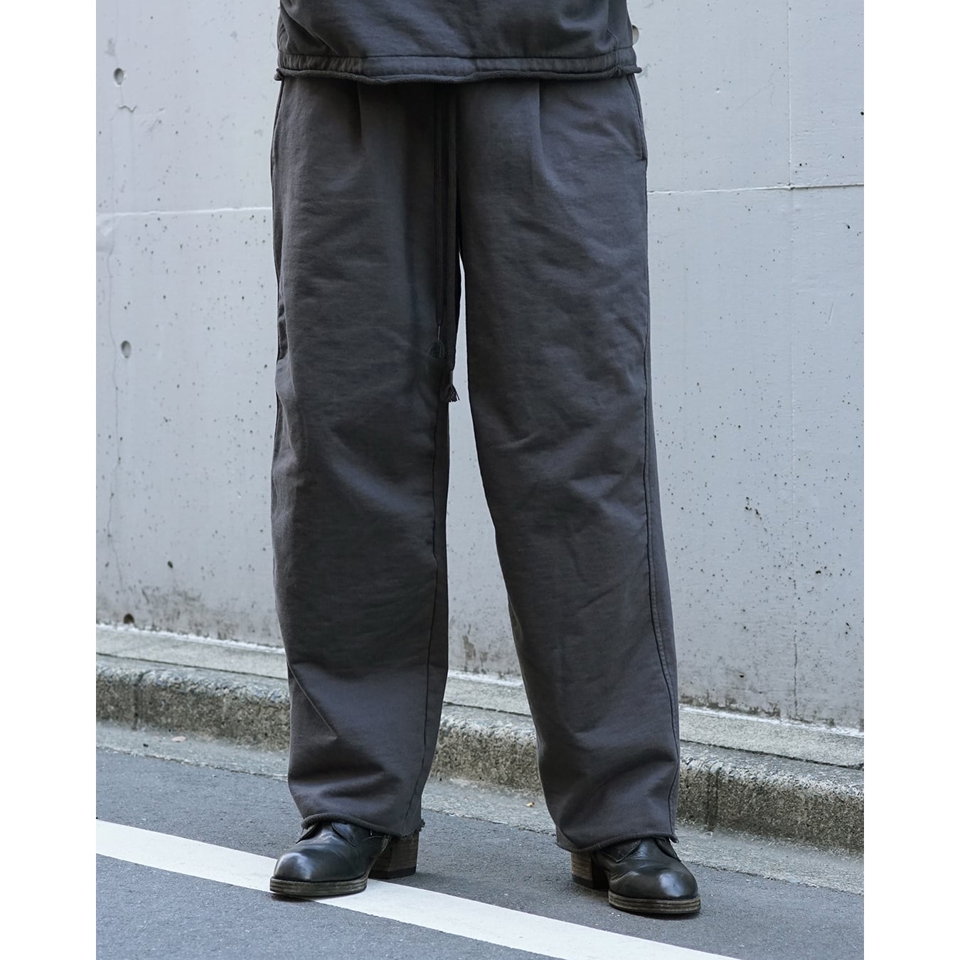 The Viridi-anne] (ザヴィリディアン) VI-3983-04 SWEAT WIDE PANTS