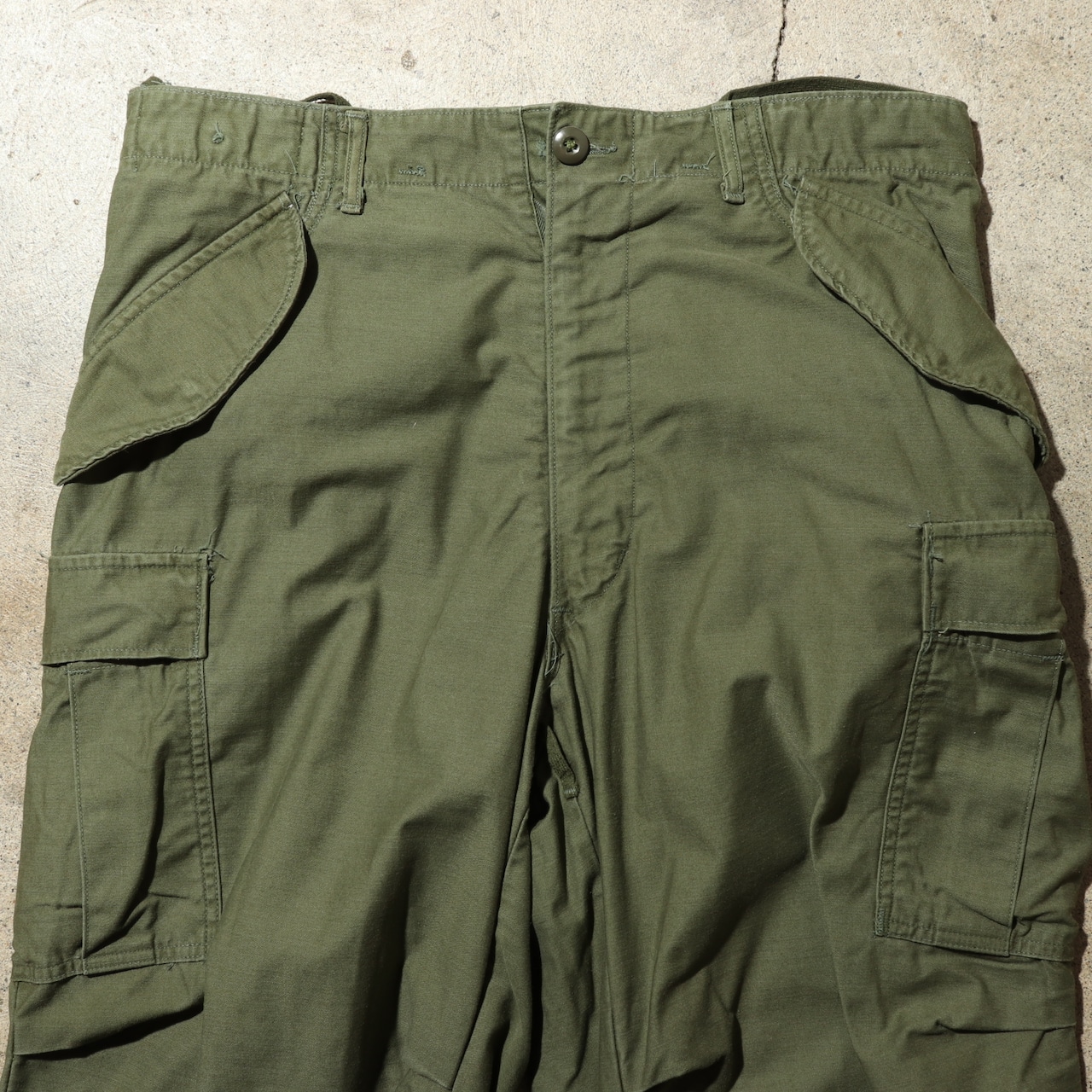 極美品 M-65 M-S 68年 アルミジップ 初期型 カーゴパンツ 米軍実物 ミディアム ショート medium short m65