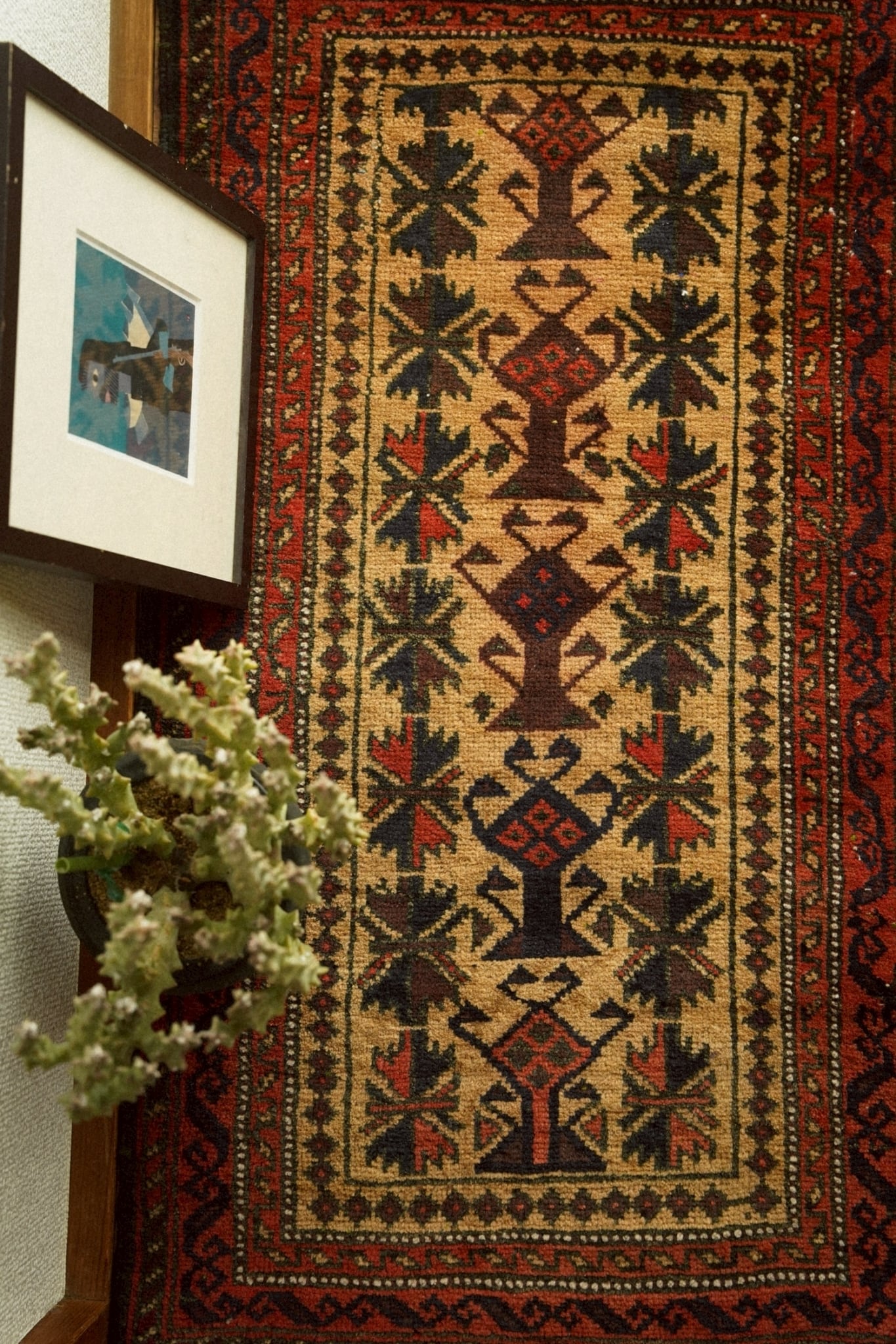 1889-Vintage Baluch rug