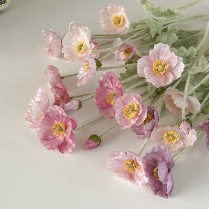 【造花】INS映えアイスランドポピー花束